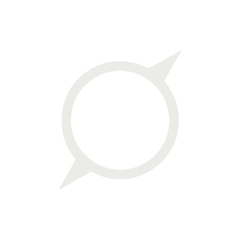 Tech Nova Hub Inc logo suggesting a nova explosion, featuring a white circular shape with sharp outward-pointing triangles on a transparent background.